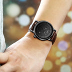 TOMI Minimalist Leather Quartz Set