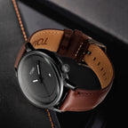 TOMI Minimalist Leather Quartz Set